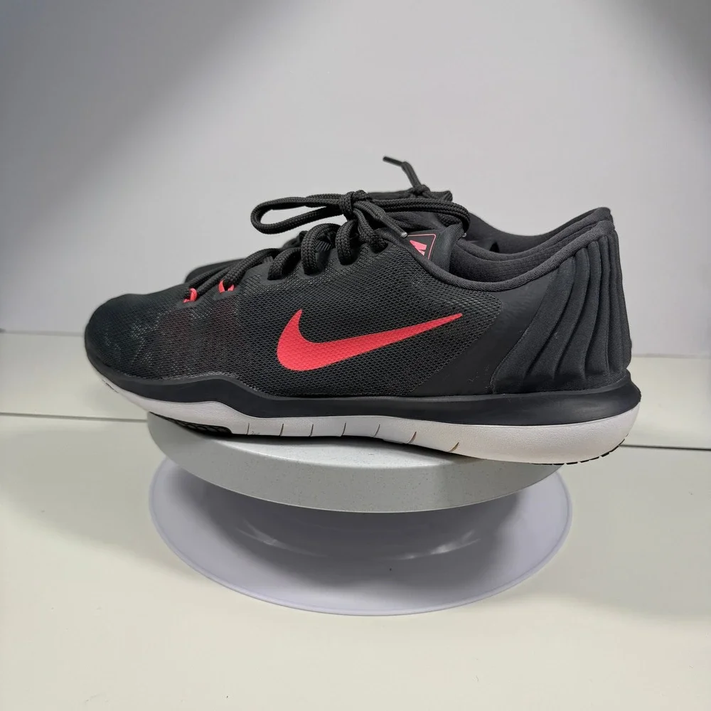 Nike‎ Flex Supreme TR5 Training Women 9.5W Dark Grey Coral Athletic Shoes